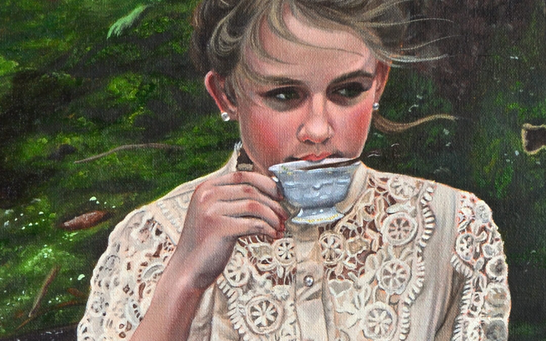 “Storm in a Teacup” – Oil Painting Complete